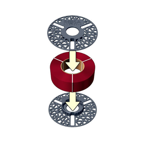 Rosa3D - Lot de 20 Masterspool Noires ♻️ Consignées 🌿