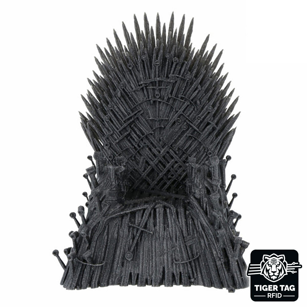 PLA Starter Graphite Brillant (Glitter Graphite) 1,75 mm 1 kg Refill avec RFID Tiger Tag