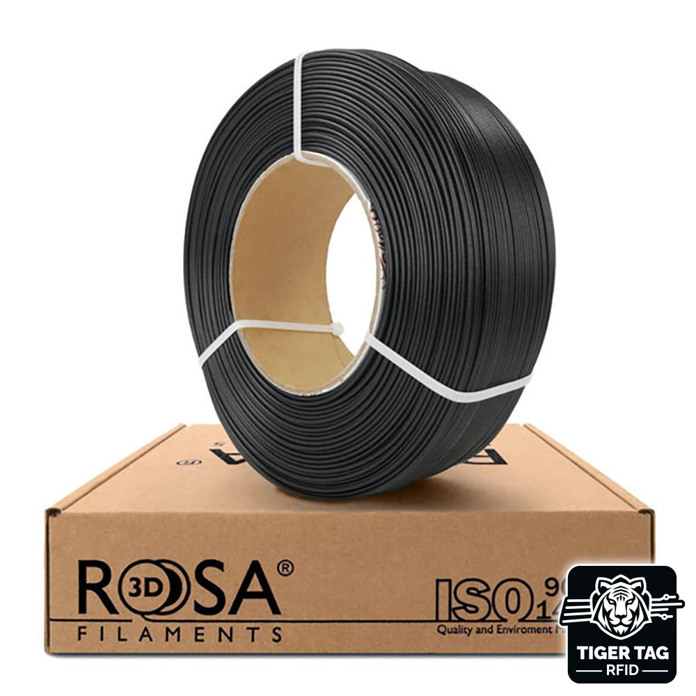 PETG CarbonLook 1,75 mm 1 kg Refill avec RFID Tiger Tag