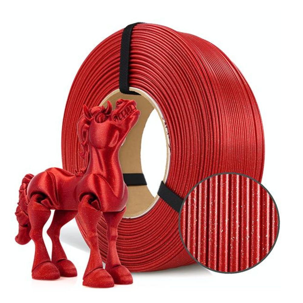 Rosa3D - PLA Galaxy - Rouge Carmin (Karmin Red) - 1,75 mm - 1 kg Refill