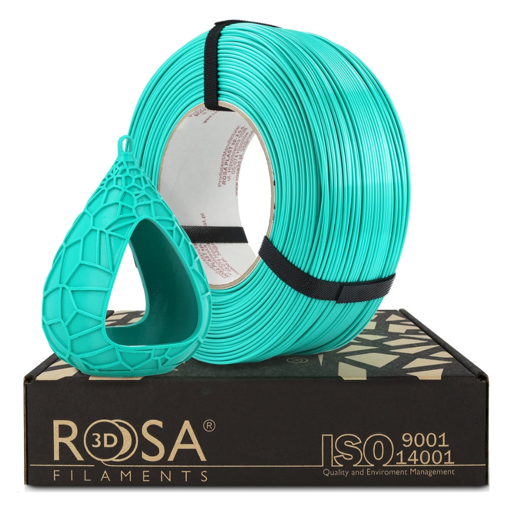 Rosa3D - PETG Standard HS - Menthe (Mint) - 1,75 mm - 1 kg Refill
