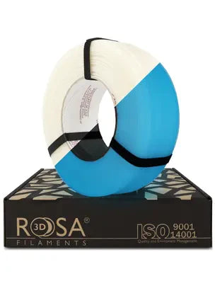Rosa3D - PETG Standard HS Glow in the Dark - Bleu (Blue) - 1,75 mm - 1kg - Refill