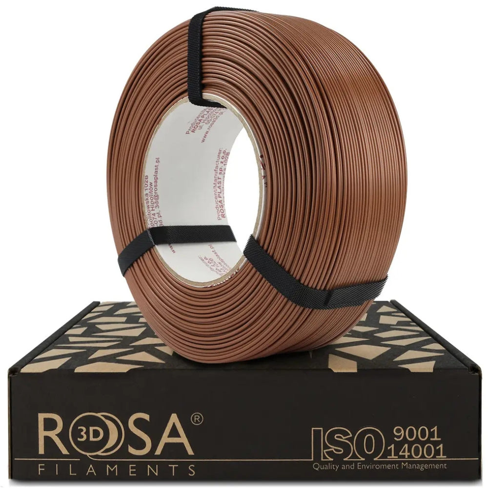 Rosa3D - PLA Starter - Mousse Moka (Mocha Mousse) - 1,75 mm - 1 kg Refill