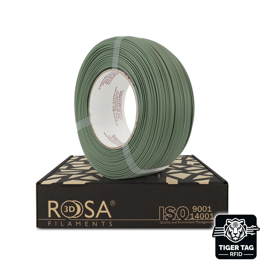 Rosa3D - PLA Speed - Vert Sauge (Sage Green) - 1,75 mm - 1 kg Refill avec RFID TigerTag