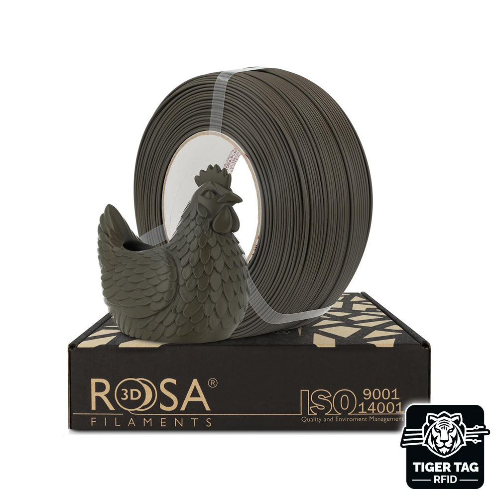 Rosa3D - PLA Speed - Mat (Matt Limonite Brown) - 1,75 mm - 1 kg Refill avec RFID TigerTag