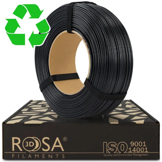 Rosa3D - rPETG Impact - Noir (Black) - 1,75 mm - 1 kg Refill