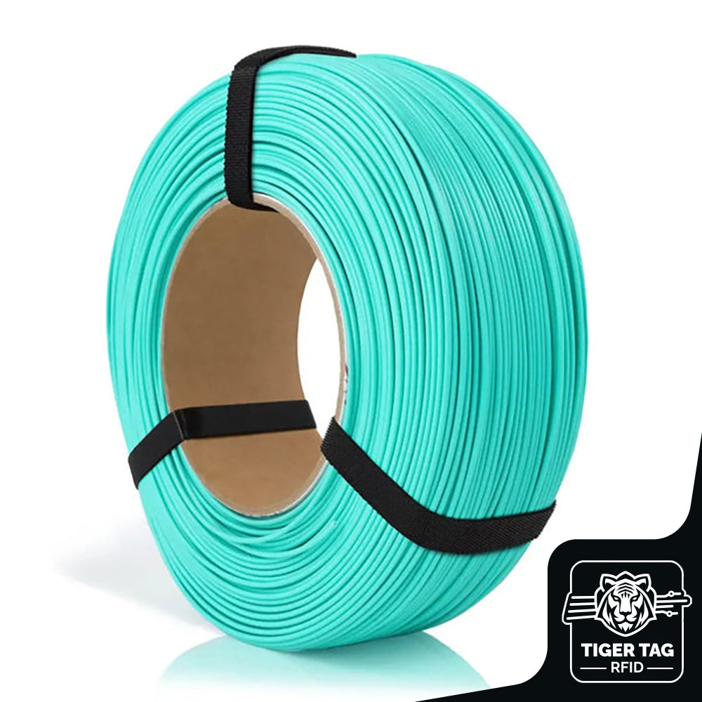 PLA Pastel Menthe (Mint) 1,75 mm 1 kg Refill avec RFID Tiger Tag