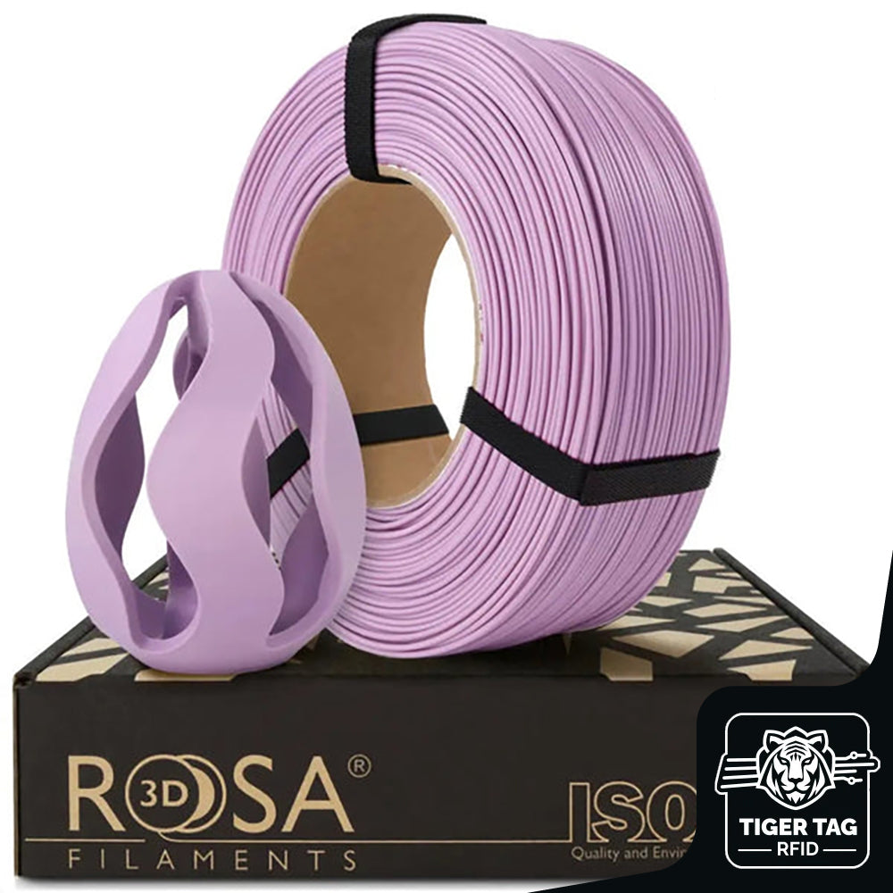 PLA Pastel Lavande Pastel (Pastel Lavender) 1,75 mm 1 kg Refill avec RFID Tiger Tag