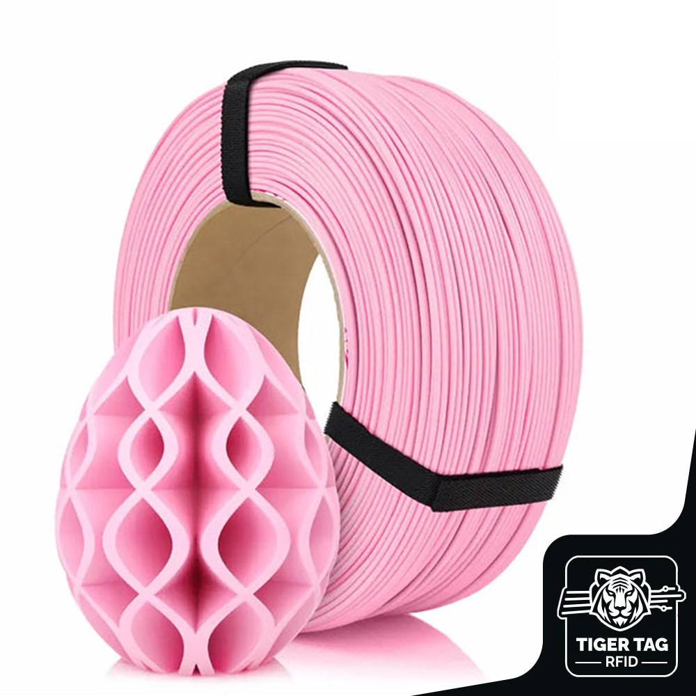 PLA Pastel Rose (Pink) 1,75 mm 1 kg Refill avec RFID Tiger Tag