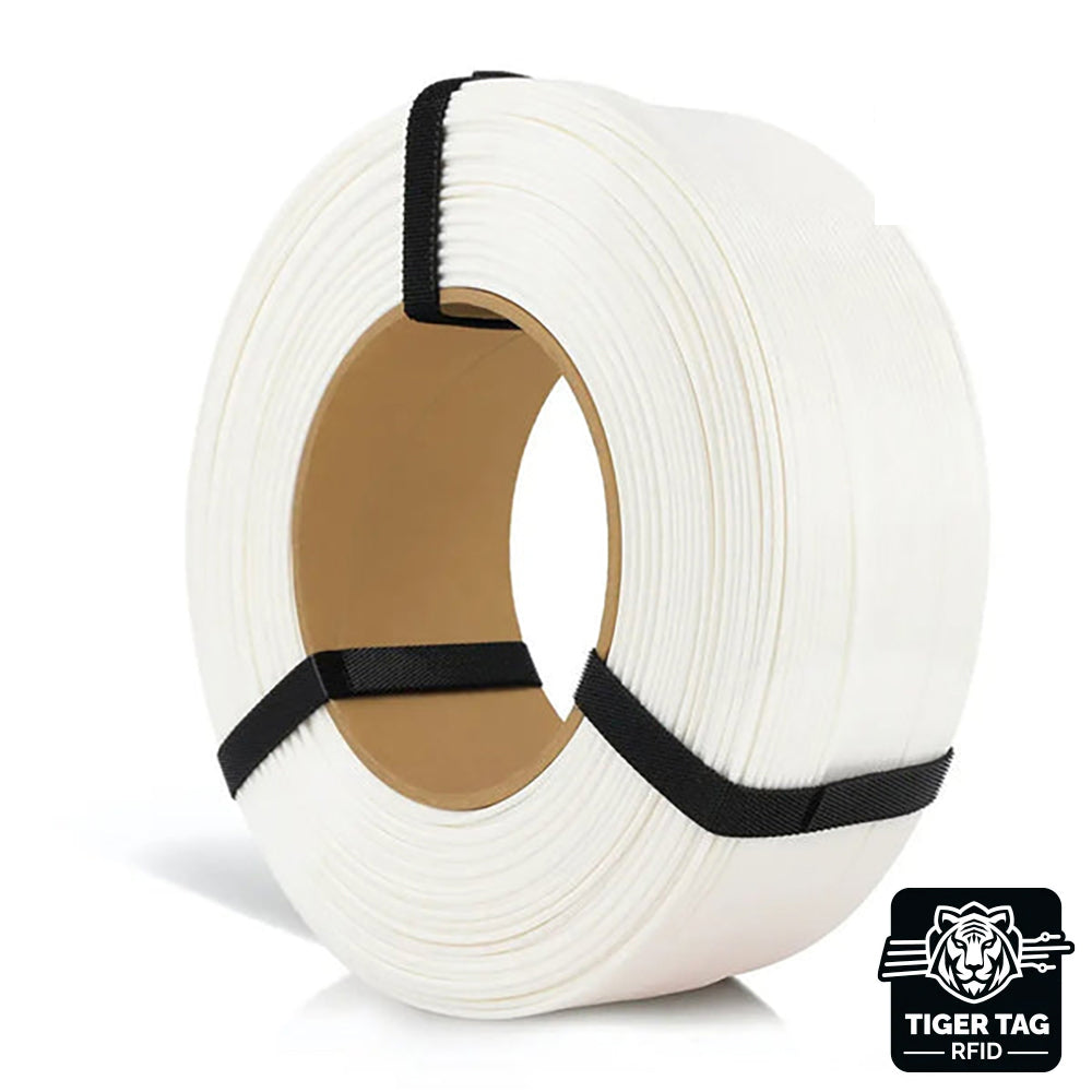 PLA Starter Blanc (White) 1,75 mm 1 kg Refill avec RFID Tiger Tag