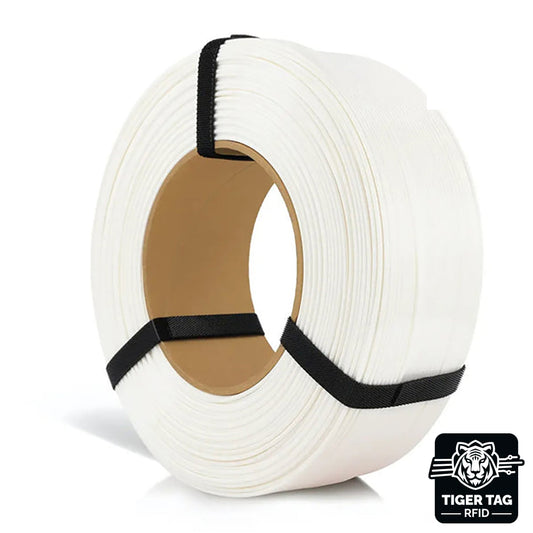 PLA Starter Blanc (White) 1,75 mm 1 kg Refill avec RFID Tiger Tag