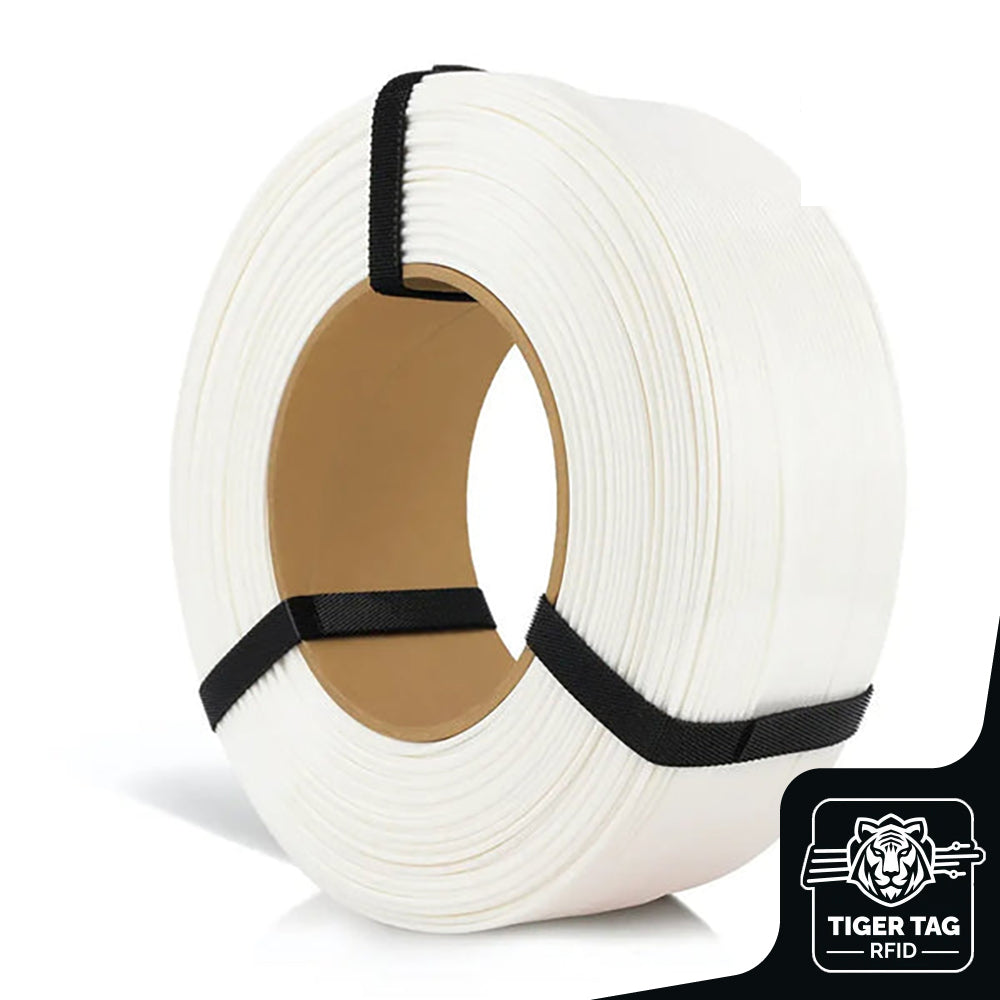 PLA Starter Blanc (White) 1,75 mm 1 kg Refill avec RFID Tiger Tag