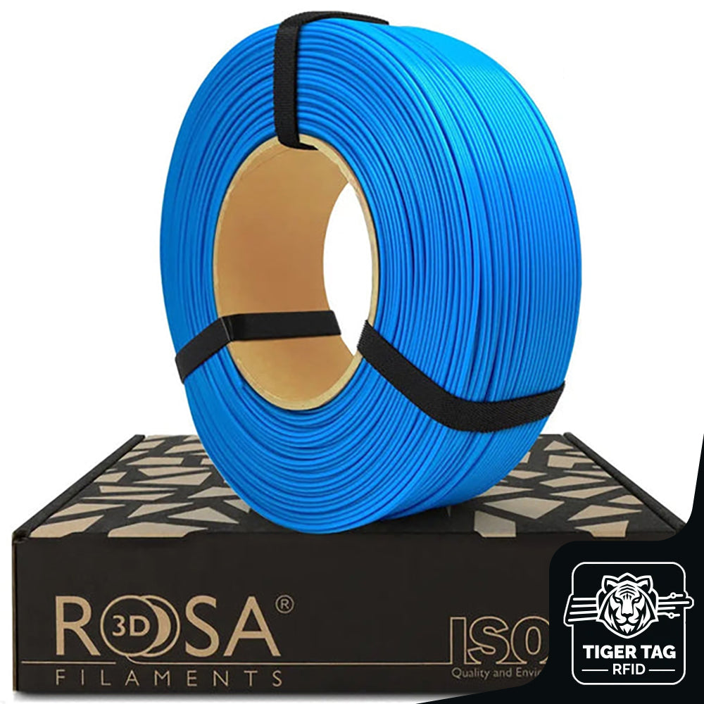 PLA Starter Bleu Ciel (Blue sky) 1,75 mm 1 kg Refill avec RFID Tiger Tag