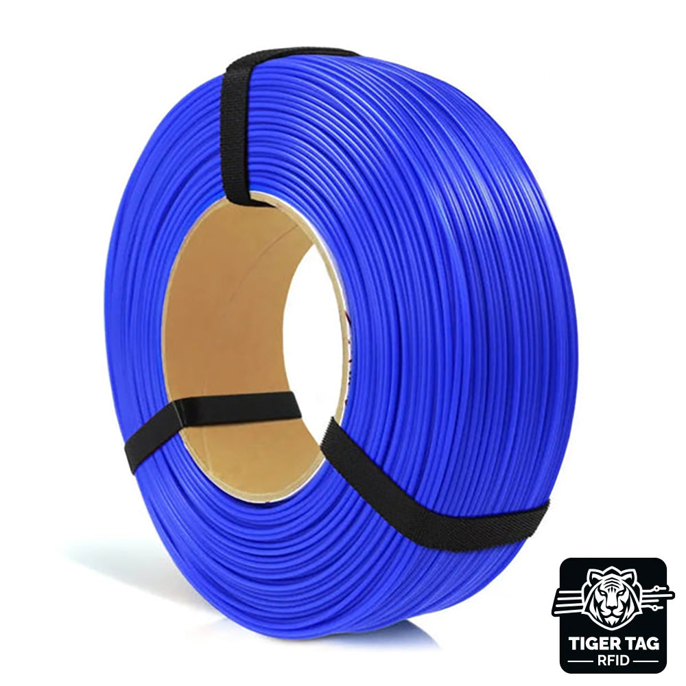 PLA Starter Bleu Foncé (Dark Blue) 1,75 mm 1 kg Refill avec RFID Tiger Tag