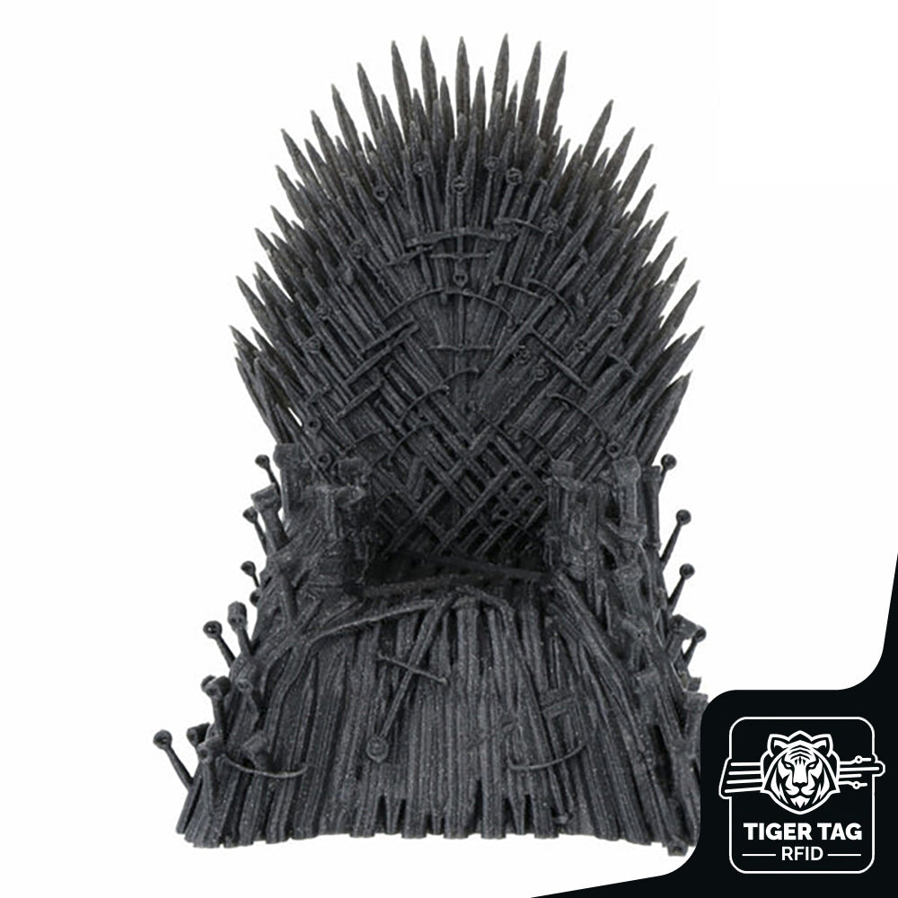 PLA Starter Graphite Brillant (Glitter Graphite) 1,75 mm 1 kg Refill avec RFID Tiger Tag