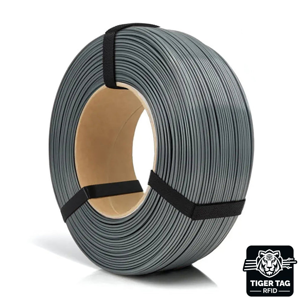 PLA Starter Gris (Gray) 1,75 mm 1 kg Refill avec RFID Tiger Tag