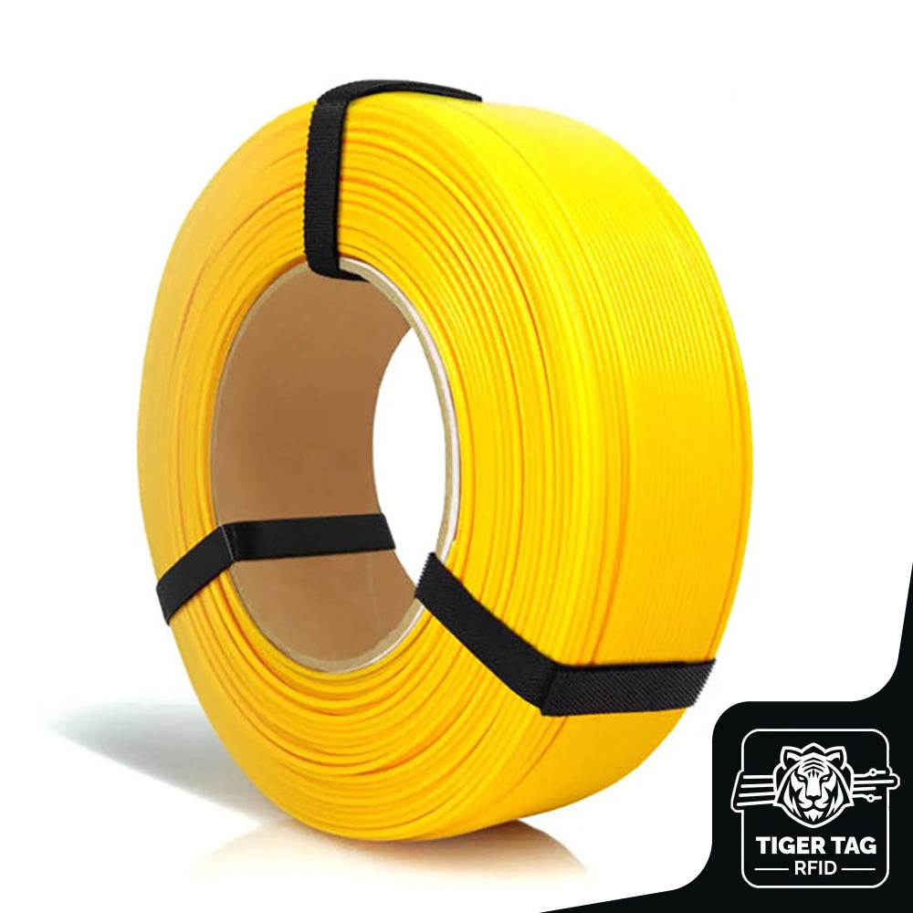 PLA Starter Jaune (Yellow) 1,75 mm 1 kg Refill avec RFID Tiger Tag