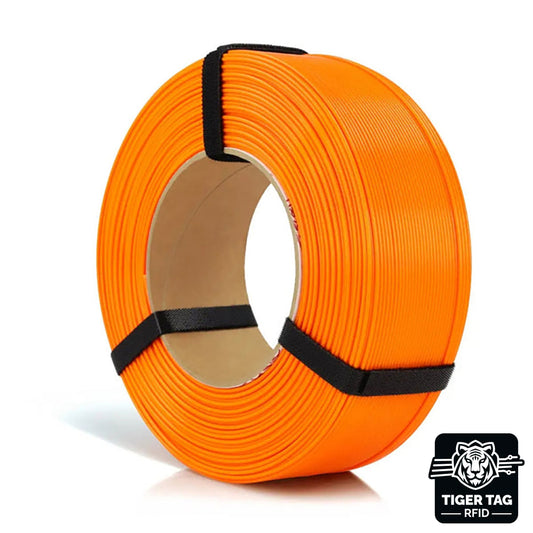 PLA Starter Orange 1,75 mm 1 kg Refill avec RFID Tiger Tag