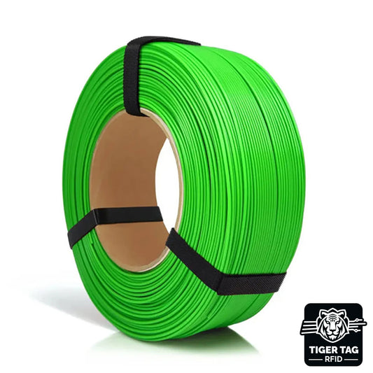 PLA Starter Vert (Green) 1,75 mm 1 kg Refill avec RFID Tiger Tag