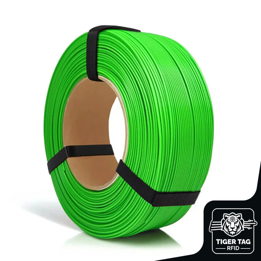 PLA Starter Vert (Green) 1,75 mm 1 kg Refill avec RFID Tiger Tag