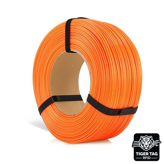 Rosa3D - ASA - Orange Pressée (Juicy Orange) - 1,75 mm - 1 kg Refill avec RFID Tiger Tag