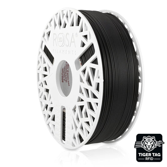Rosa3D - HIPS High Impact HT - Noir (Black) - 1,75 mm - 1 kg avec RFID TigerTag