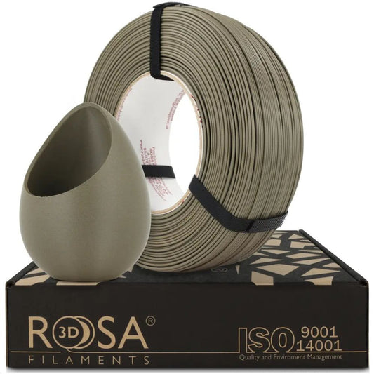 Rosa3D - PLA-CF Matt - Matt Olive Brown - 1,75mm - 1kg - Refill