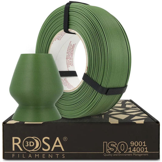 Rosa3D - PLA-CF Matt - Vert Matcha (Matcha Green) - 1,75mm - 1kg - Refill