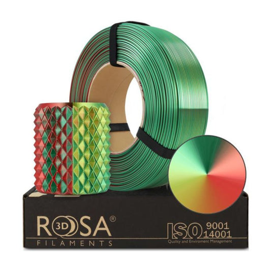 Rosa3D - PLA Magic Silk - Noël (Xmas) - 1,75 mm - 1 kg Refill