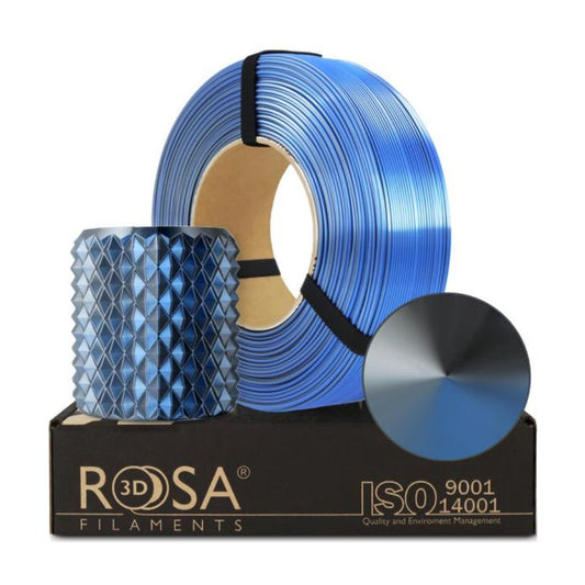 Rosa3D - PLA Magic Silk - Tempète (Storm Shadow) - 1,75 mm - 1 kg Refill