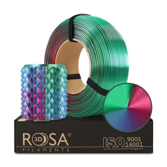  Rosa3D - PLA Magic Silk - Aurore (Aurora) - 1,75 mm - 1 kg Refill 
