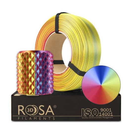 Rosa3D - PLA Magic Silk - Carnaval (Carnival) - 1,75 mm - 1 kg Refill