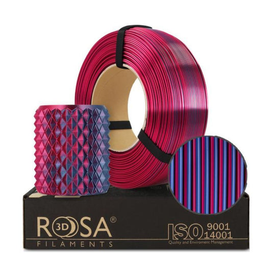 Rosa3D - PLA Magic Silk - Ville Nocturne (Midnight City) - 1,75 mm - 1 kg Refill