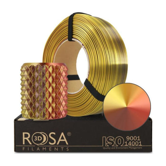 Rosa3D - PLA Magic Silk - Trésor (Treasure) - 1,75 mm - 1 kg Refill