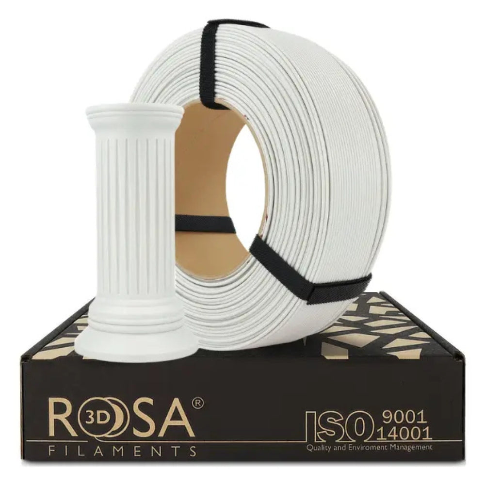 Rosa3D - PETG Standard HS - Gris Clair (Light Gray) - 1,75 mm - 1 kg Refill