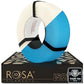 Rosa3D - PETG Standard HS Glow in the Dark - Bleu (Blue) - 1,75 mm - 1kg - Refill avec RFID TigerTag