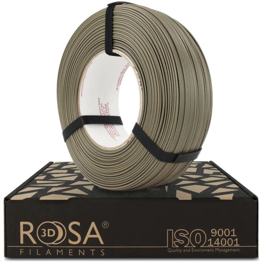 Rosa3D - PLA-CF Matt - Matt Olive Brown - 1,75mm - 1kg - Refill