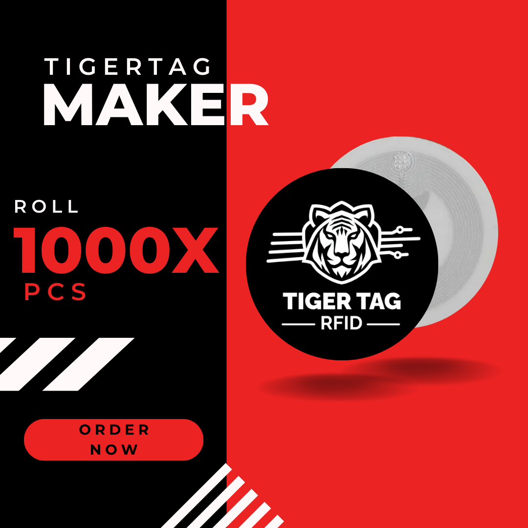 1000-Roll TigerTag Maker – Create Your Own RFID Smart Tags for 3D Prin ...