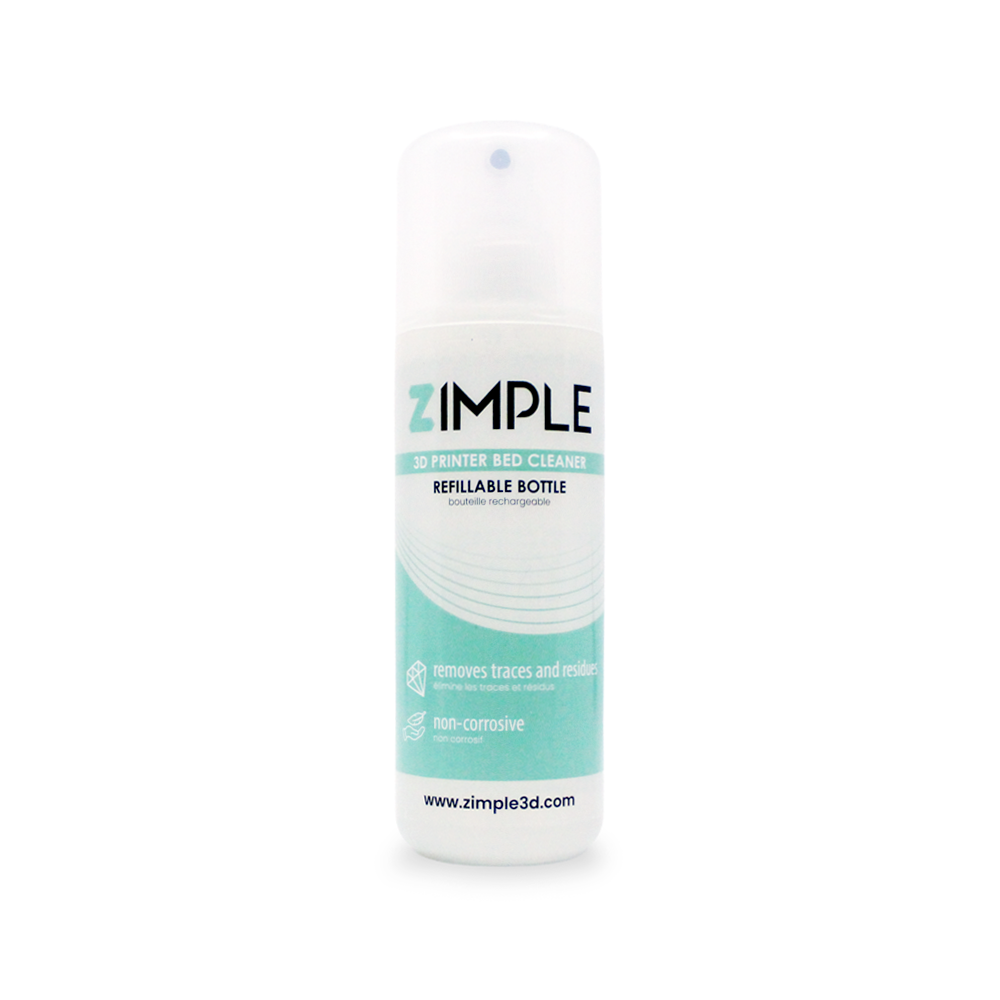 Zimple3D - Zicleaner Mini Format - Spray Nettoyant Plateau & Object 120 ml