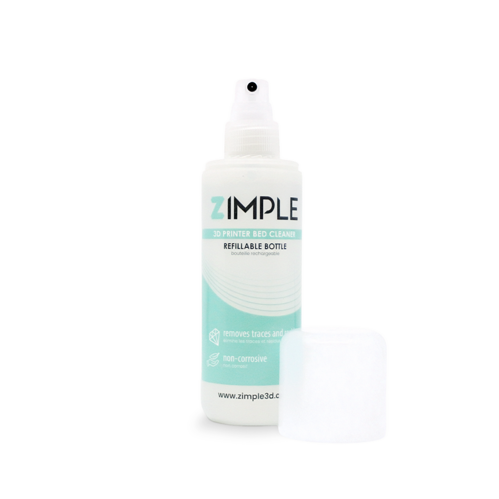 Zimple3D - Zicleaner Mini Format - Spray Nettoyant Plateau & Object 120 ml