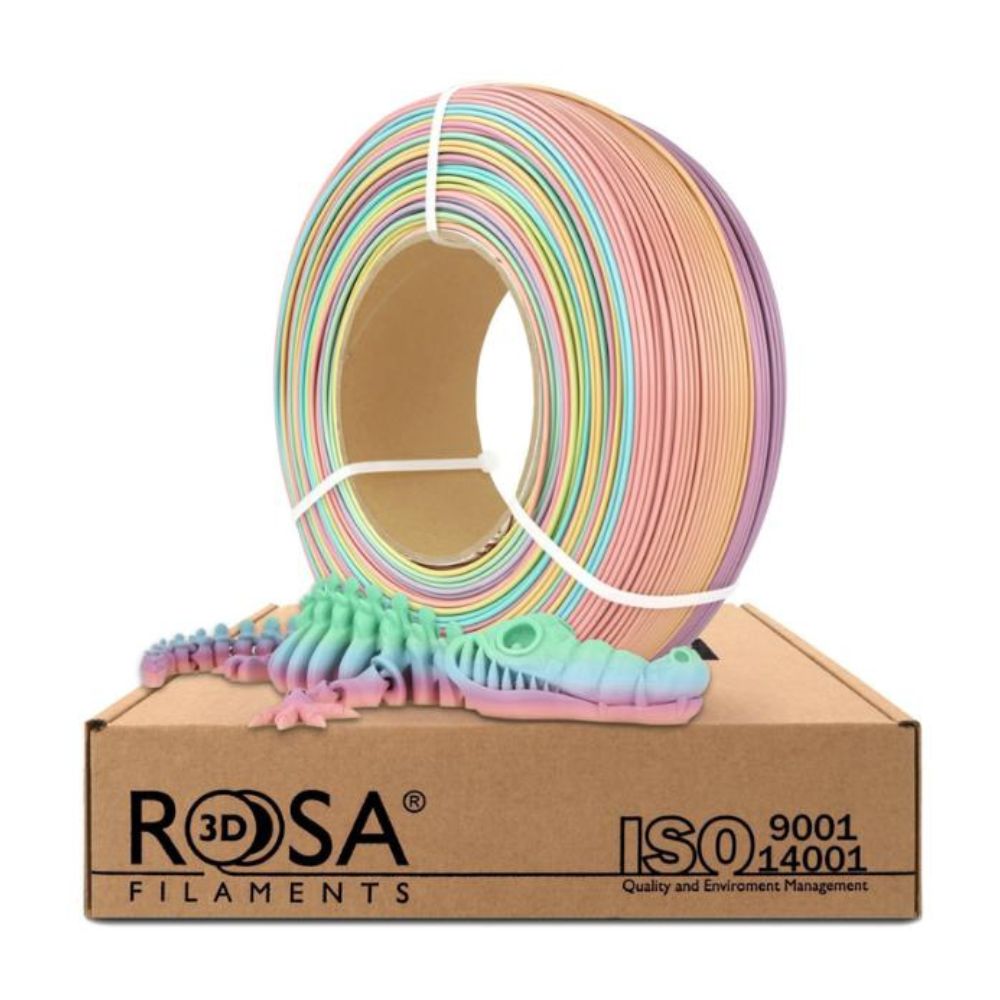 Rosa3D PLA Rainbow Pastel Macaron