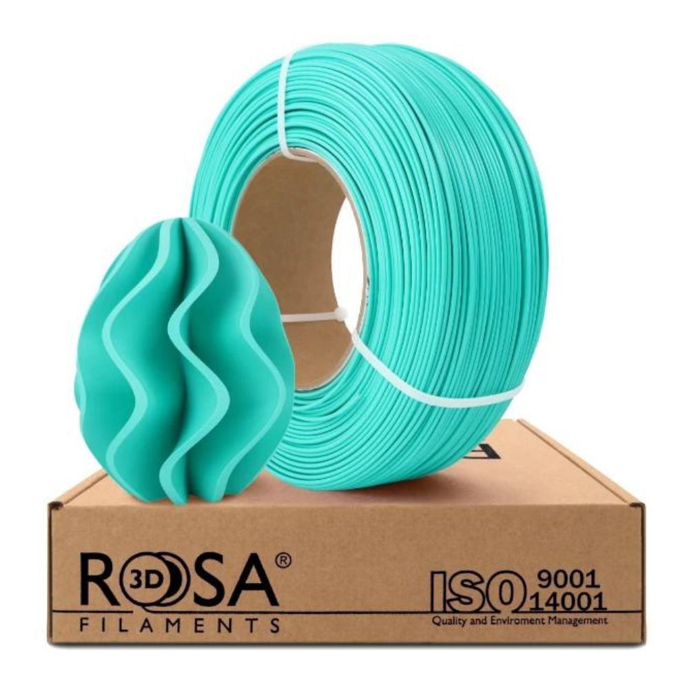 Rosa3D - PLA Starter - Menthe Pastel (Pastel Mint) - 1,75 mm - 1 kg Refill
